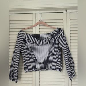 Over the shoulder Zara shirt